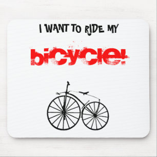 Tapis De Souris Bicyclette 002 - député britannique