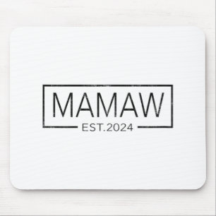 Tapis De Souris Bientôt Être Mamaw 2024 Fête des mères Mamaw Est 2