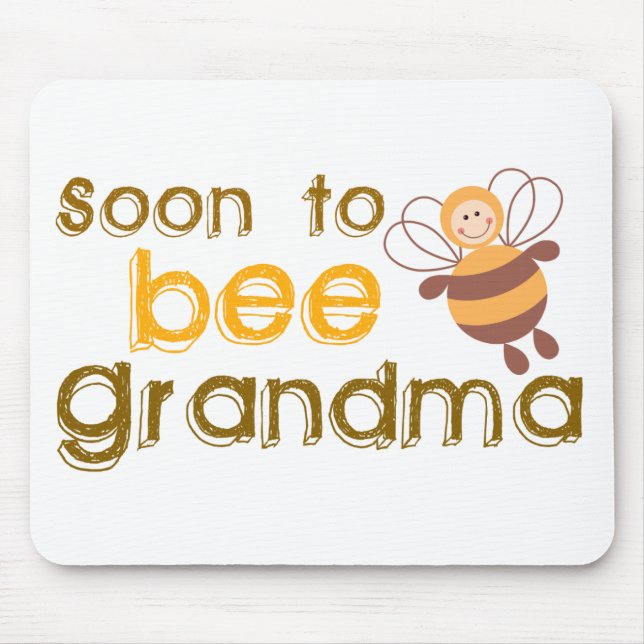 Tapis De Souris Bientôt grand-mère (Devant)
