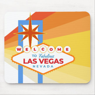 Tapis De Souris Bienvenue à Fabulous Las Vegas