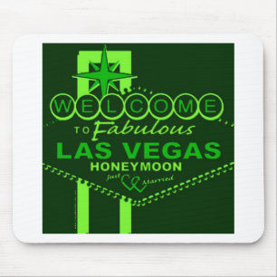 Tapis De Souris Bienvenue sur Fabulous Las Vegas Honeymoon