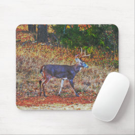 Tapis De Souris Big Buck Deer se réveiller à travers l'art pré