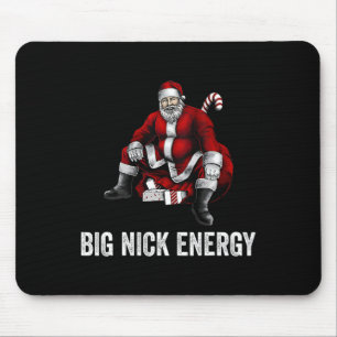 Tapis De Souris Big Nick Energy Fun Père Noël Noël 3