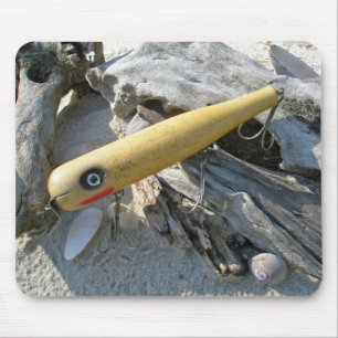 Tapis De Souris Big Snook Vintage Lure Mousepad