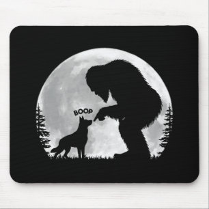 Tapis De Souris Bigfoot Berger Allemand Taper le Nez