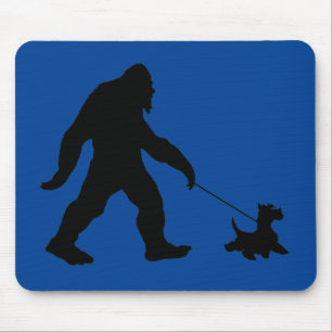 Tapis De Souris Bigfoot Marcher Son Scotty Mouse Pad