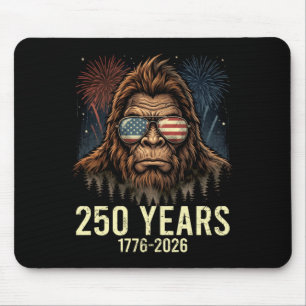 Tapis De Souris Bigfoot merica feu d'artifice 4 juillet 250