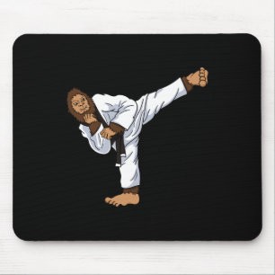 Tapis De Souris Bigfoot Sasquatch Karaté Taekwondo Kickboxing Kara