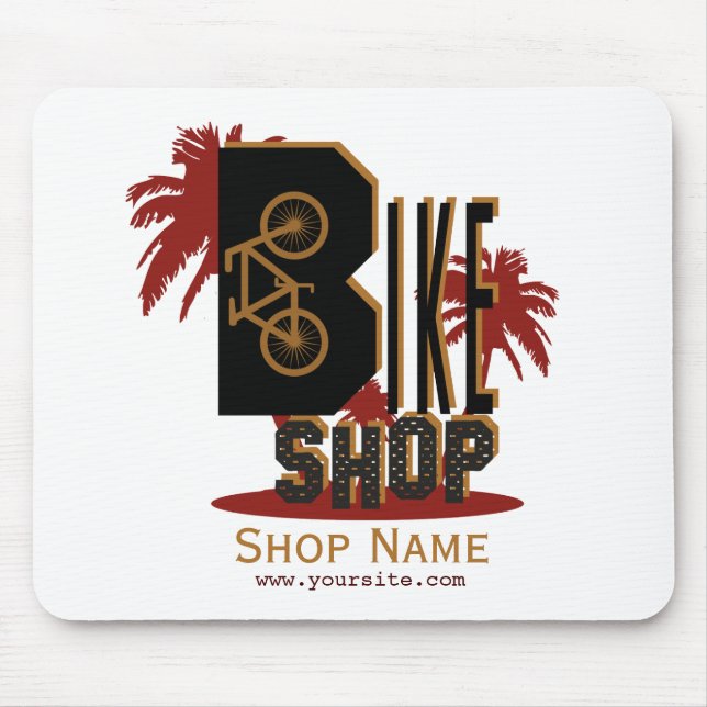 Tapis De Souris Bike Shop - Mousepad (Devant)
