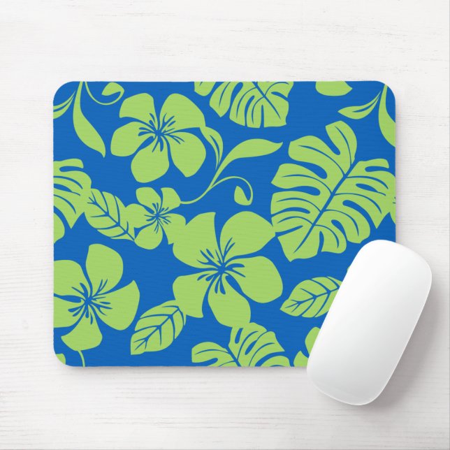 TAPIS DE SOURIS BIKINI ROSE (BLEU/VERT) (Avec souris)