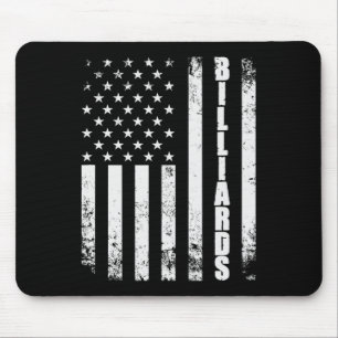 Tapis De Souris Billiards Snooker American Flag Jeux américains Sp