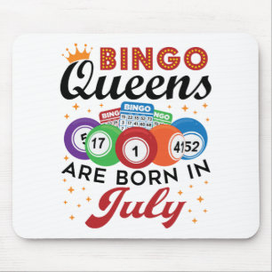 Tapis De Souris Bingo Queens Are Born in July