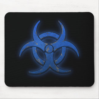 Tapis De Souris Biohazard bleu