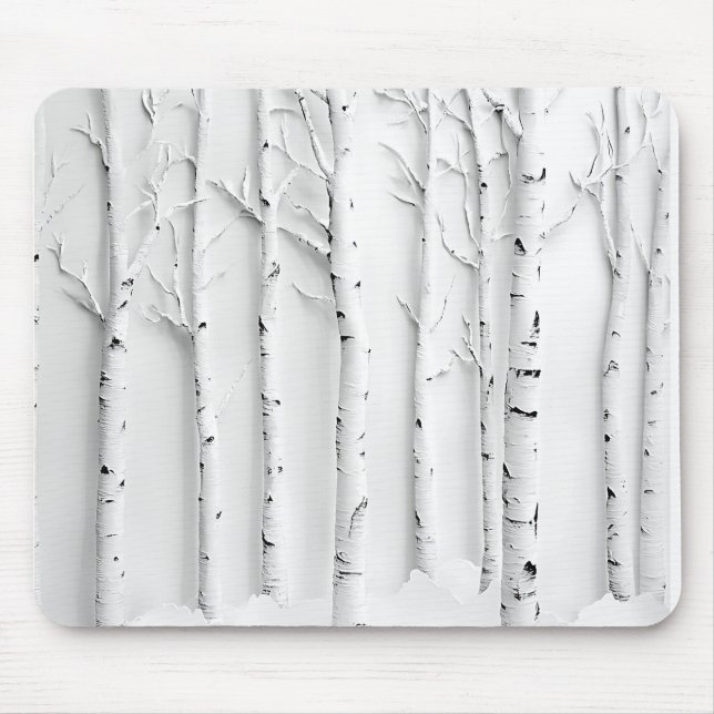 Tapis De Souris Birch intemporel (Devant)