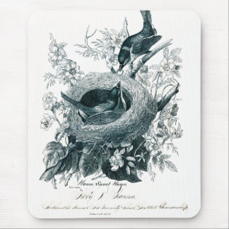 Tapis De Souris Birds Sketch de tante Abby's