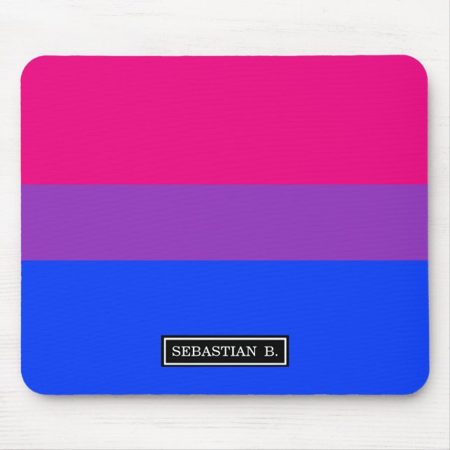 Tapis De Souris Bisexual pride (Devant)