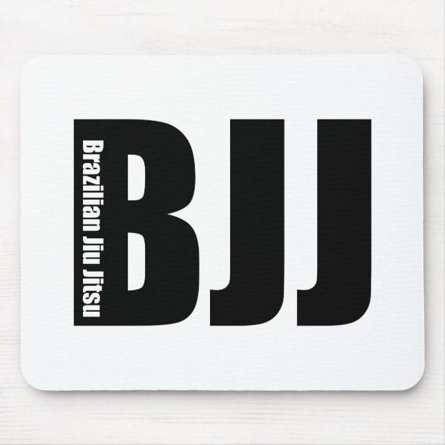 Tapis De Souris BJJ - Brésilien Jiu Jitsu (Devant)