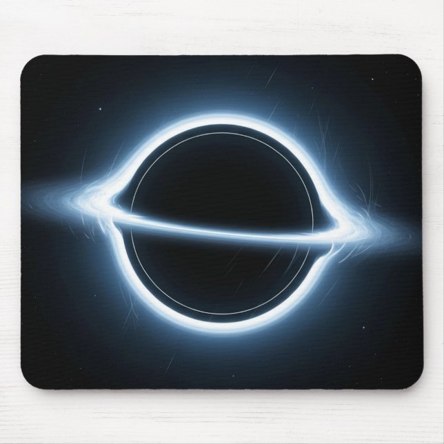 Tapis De Souris Black Hole Accretion Disk Cosmic Mousepad (Devant)
