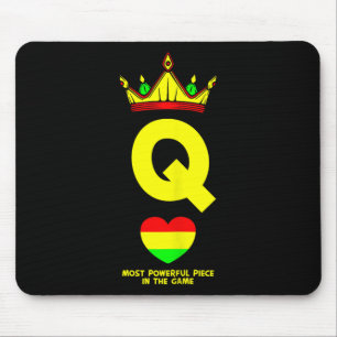 Tapis De Souris Black Queen La Pièce La Plus Puissante Dans Le Jeu