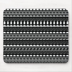 Tapis De Souris Black White Animaux Modernes Motif #2