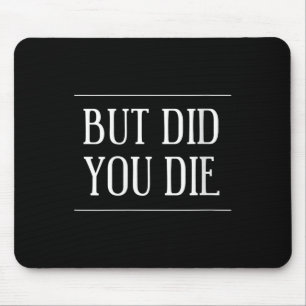 Tapis De Souris Blague féminine pour motivation de sport drôle Mai