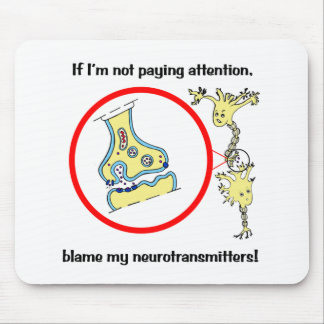 Tapis De Souris Blame Neurotransmetteurs Mousepad