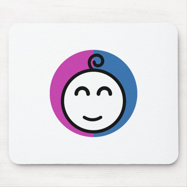 Tapis de souris (Blanc) (Devant)