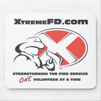 Tapis de souris blanc avec le logo