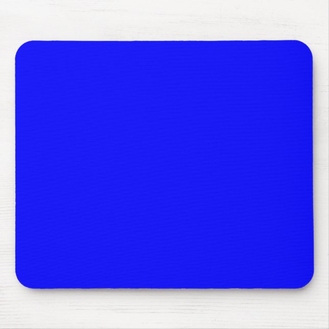 Tapis De Souris Bleu (Devant)