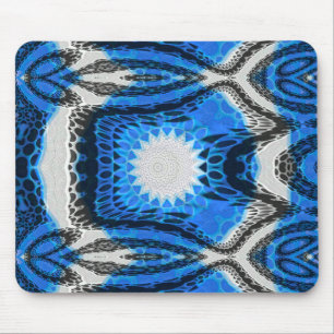 Tapis De Souris Bleu atomique