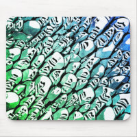 Bleu et vert
