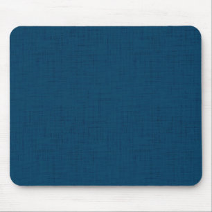 Tapis De Souris Bleu foncé marin texturé
