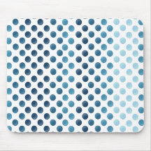 Bleu gomme goutte pavé de souris