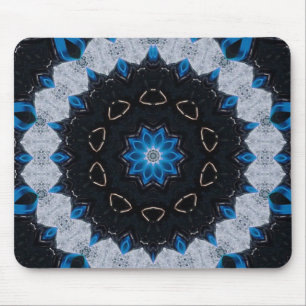 Tapis De Souris Bleu le matin et la nuit