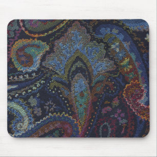 Tapis De Souris Bleu Paisley