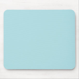Tapis De Souris Bleu Poudre Uni Clair