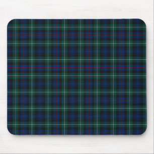 Tapis De Souris Bleu royal du Mackenzie de clan et tartan de