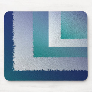 Tapis De Souris bleu turquoise gris ex pastel