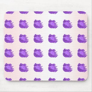 Tapis De Souris Bleuets et Electriniques à la crème