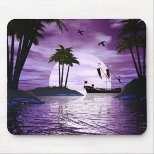 Tapis De Souris Bliss pourpre Mousepad