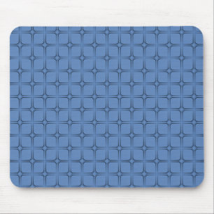 Tapis De Souris Bliss Rétro Mousepad, Bleu