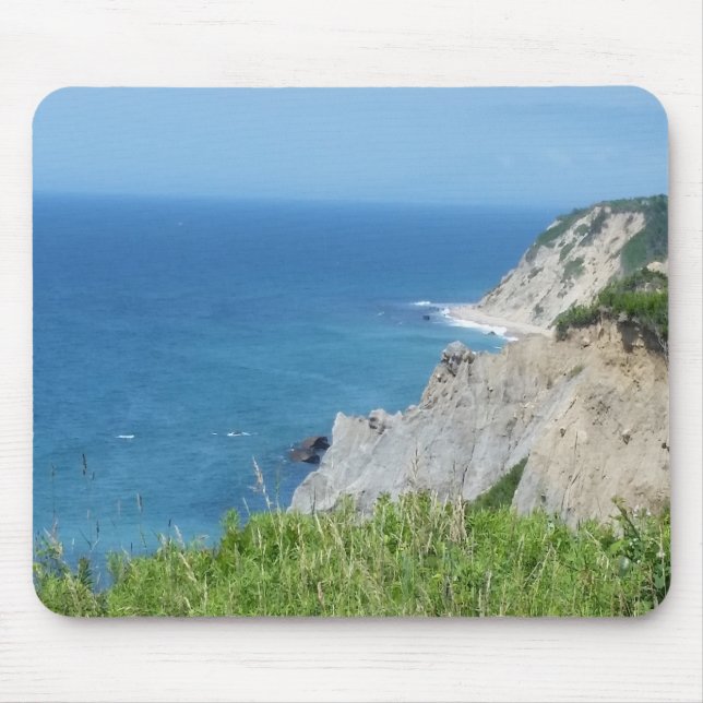Tapis De Souris Block Island Bluffs - Block Island, Rhode Island (Devant)