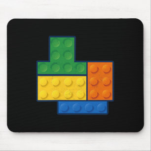 Tapis De Souris Blocs de Construction Pocket Master Builder Joueur