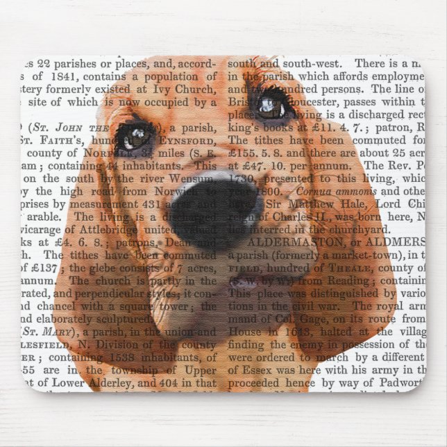 Tapis De Souris Bloodhound Puppy (Devant)
