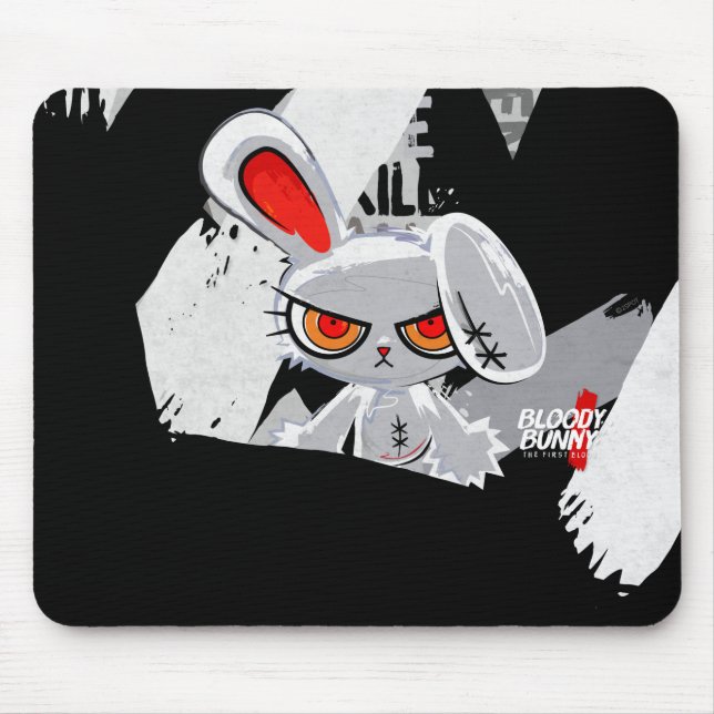 Tapis De Souris Bloody Bunny Mousepad (Devant)
