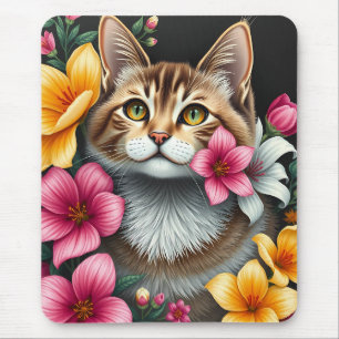 Tapis De Souris Blossom et Purr