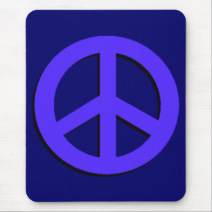 Tapis De Souris Blue Peace Mousepad