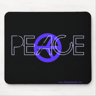 Tapis De Souris Blue Peace Mousepad