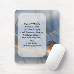 Tapis De Souris Bluebird Juste Pour Aujourd'Hui Inspirant