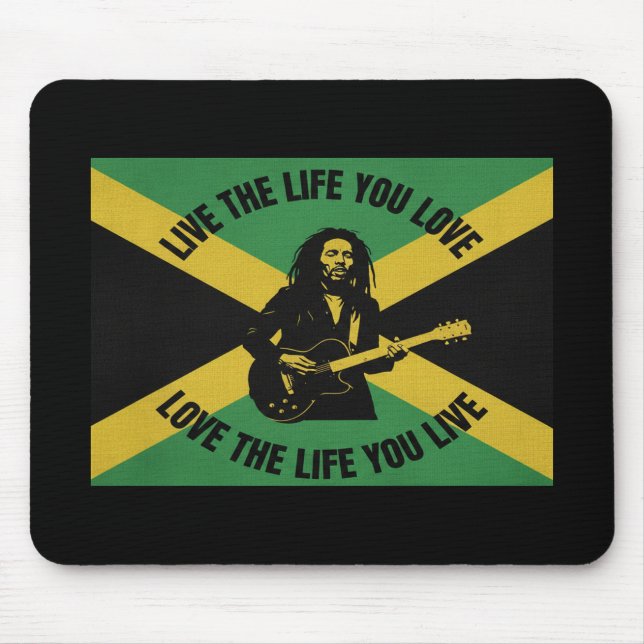 Tapis De Souris Bob Marley Mouse Pad (Devant)
